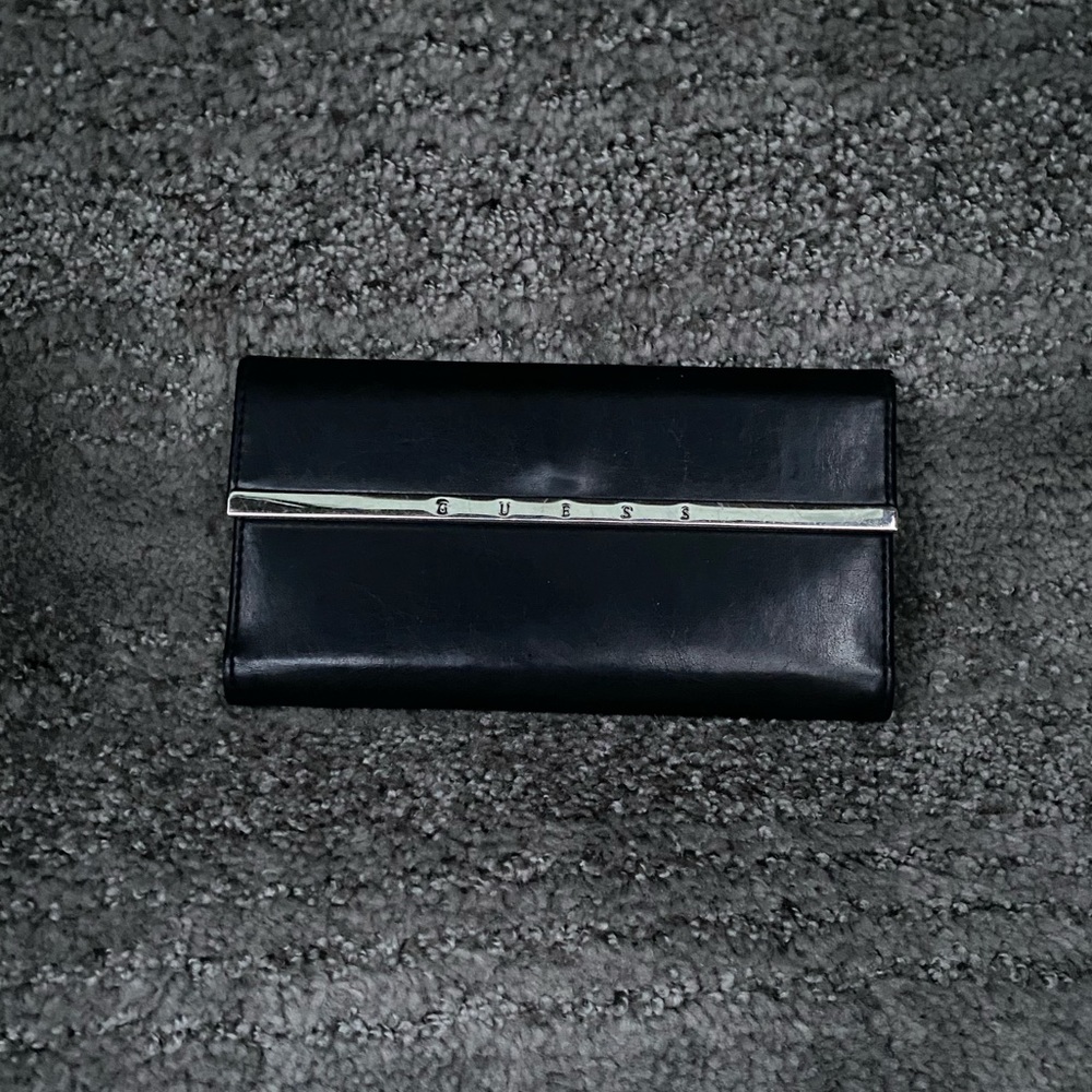 Guess Black Leather Wallet